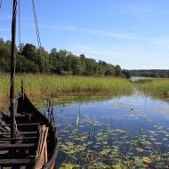 Vikingehal er fundet ved Rødby havn på Lolland - 50 meter lang!